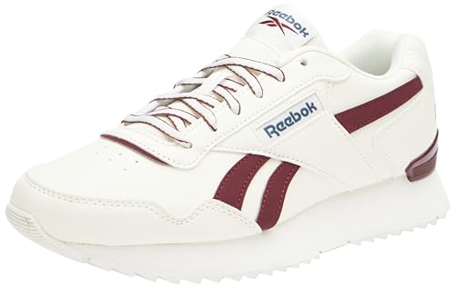 Reebok Unisex Glide Ripple Clip Sneaker, Chalk Classic Kastanienbraun F23 Kreolen blau F23 von Reebok