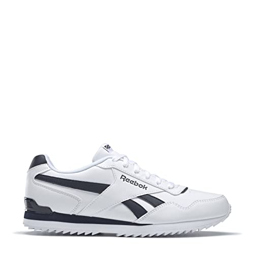 Reebok Unisex Glide Ripple Clip Sneaker, FTWR White Vector Navy FTWR White, 47 EU von Reebok