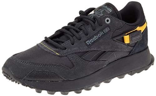 Reebok Unisex Klassisches Leder Sneaker, Pure Grey 8 Core Black Cold Grey 6 von Reebok