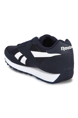 Reebok Unisex Rewind Run Sneaker, Vector Navy/White/Vector Navy, 42.5 EU von Reebok