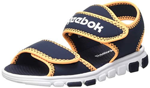 Reebok Wave Glider IIII Sandal, Collegiate Navy/Solar Gold, 31.5 EU von Reebok