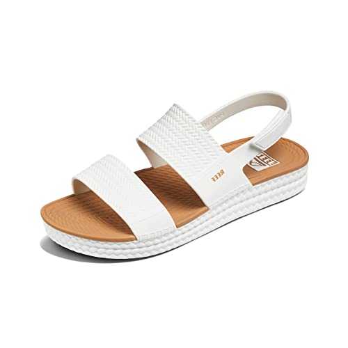 Reef Damen Water Vista Sandal, Weiß/Braun, 36 EU von Reef