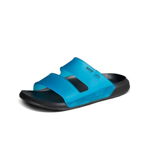 Reef Herren Oasis Double Up Slide Sandale, transluzentes blau, 10 von Reef