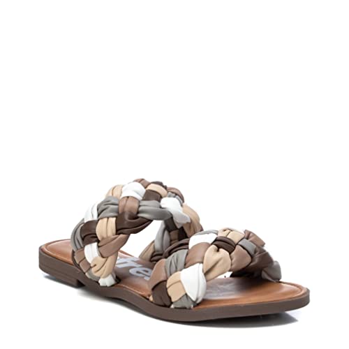 Refresh Damen 79786 Flache Sandale, Taupe, 40 EU von REFRESH