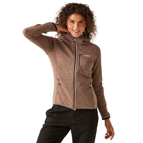 Regatta Damen Fleecejacke WMS Hood Newhill mit Kapuze Warm Taupe - 20 Regatta Damen Fleecejacke WMS Hood Newhill mit Kapuze Warm Taupe - 20 von Regatta