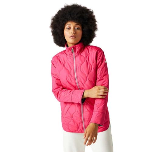 Regatta Damen Women's Quilted Jacket Courcelle Steppmantel mit durchgehendem Reißverschluss, Hot Pink, 36 Regatta Damen Women's Quilted Jacket Courcelle Steppmantel mit durchgehendem Reißverschluss, Hot Pink, 36 von Regatta