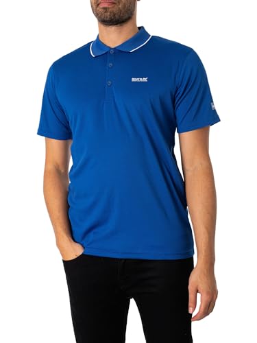 Regatta Herren Maverick V Active Poloshirt, Blau, XXL von Regatta