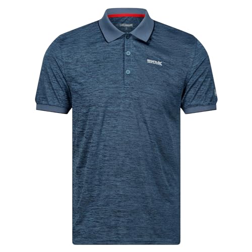 Regatta Herren Men's Remex Ii Jersey Polo Shirt Polohemd, Coronet Blue, XXL von Regatta