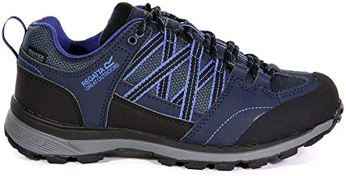 Regatta Mädchen Ldy Samaris Lw II Trekking-& Wanderhalbschuhe, Blue NVY Clematis 5uc, 36 EU von Regatta