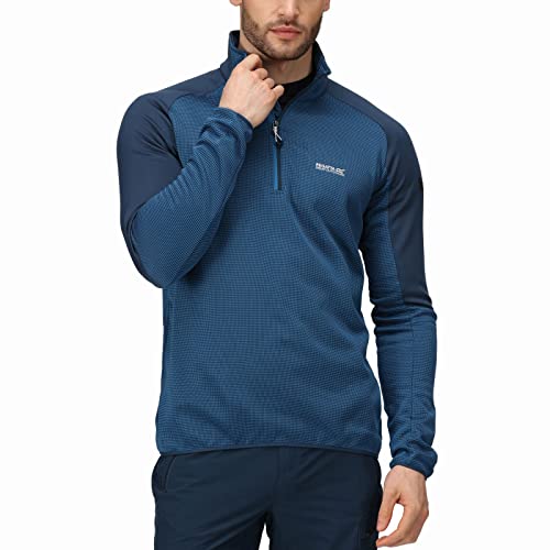 Regatta Men's Highton HZ III Sweater, Imperial Blue/Moonlight Denim, XXXL von Regatta