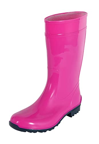 Regenliebe Damen Gummistiefel de Störtregen Regenstiefel Langschaft, Farbe:Fuchsia, Größe:38 EU von Regenliebe