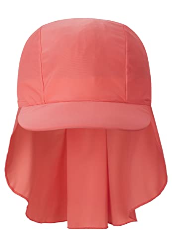 Reima UV Schirmmütze Mustekala – luftige Kopfbedeckung mit UV-Schutz Misty Red 56/58 von Reima