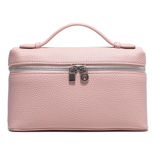 Rejolly Umhängetasche für Damen, kleine Tasche mit Tragegriff oben, Designer-Umhängetasche, ruhig, luxuriös, Leder, trendige Geldbörse, Helles Pink Rejolly Umhängetasche für Damen, kleine Tasche mit Tragegriff oben, Designer-Umhängetasche, ruhig, luxuriös, Leder, trendige Geldbörse, Helles Pink von Rejolly