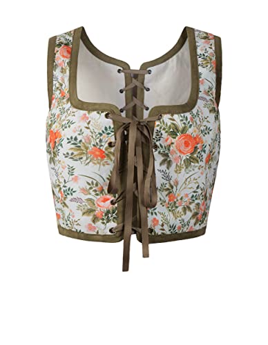 Reminisce Boutique Renaissance Korsett Vintage Mieder Ren Faire, Blumen 1, Large von Reminisce Boutique