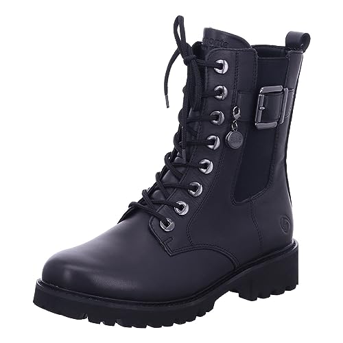 Remonte Damen D8668 Stiefelette, Schwarz, 40 EU von Remonte