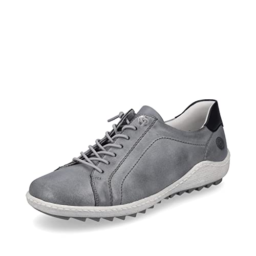 Remonte Damen Bequemschuhe R1434, Frauen Schnürschuhe,lose Einlage,Strassenschuhe,Schnuerung,lace-up,Low-tie,Komfortschuhe,bequem,blau,40 EU / 6.5 UK von Remonte