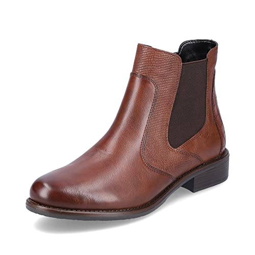 Remonte Damen D0F70 Chelsea-Stiefel, Chestnut/Chestnut/Mogano / 22, 38 EU von Remonte