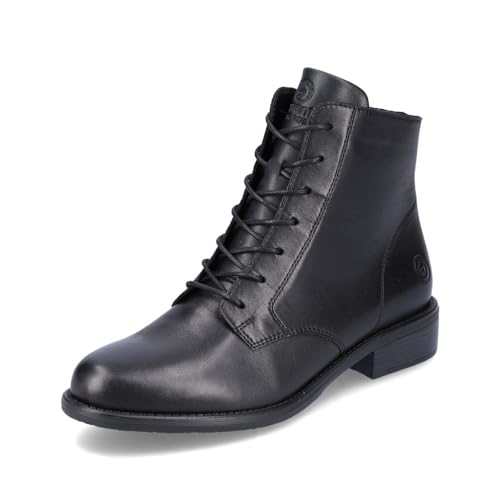 Remonte Damen D0F73 Stiefelette, schwarz/schwarz / 01, 38 EU von Remonte