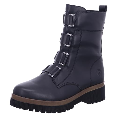 Remonte Damen D1B75 Mode-Stiefel, Schwarz/Schwarz/Schwarz / 01, 37 EU von Remonte