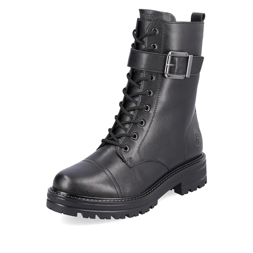 Remonte Damen D2283 Mode-Stiefel, Schwarz/Schwarz / 01, 39 EU von Remonte