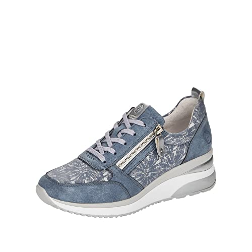 Remonte Damen D2401 Sneaker, Blau kombi ( 12 ), 40 EU von Remonte