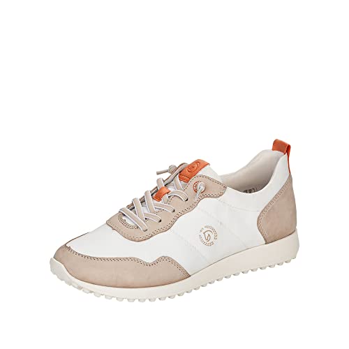 Remonte Damen D3102 Sneaker, Marble/sportweiss/orange / 81, 38 EU von Remonte