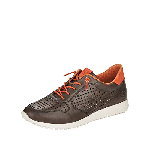 Remonte Damen D3103 Sneaker, Forest/orange / 54, 37 EU von Remonte