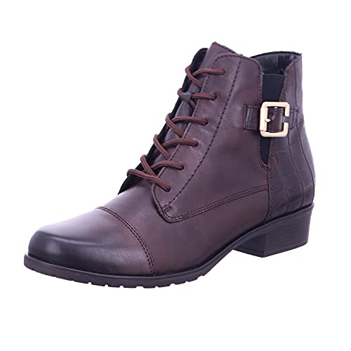 Remonte Damen D6875 Stiefelette, Mokka/Mokka / 26, 41 EU von Remonte