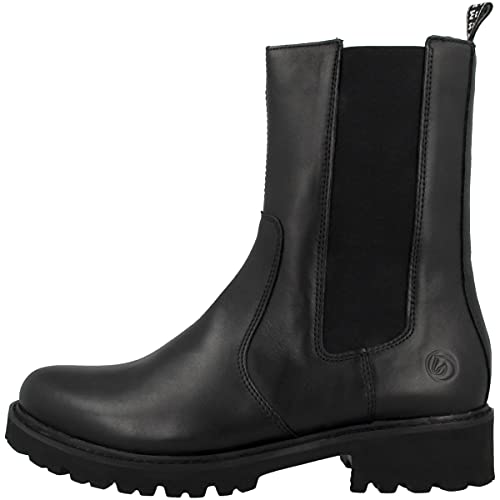 Remonte Damen D8685 Chelsea-Stiefel, schwarz / 01, 38 EU von Remonte