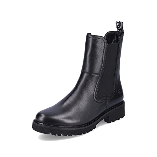 Remonte Damen D8694 Chelsea Boot, schwarz, 38 EU von Remonte