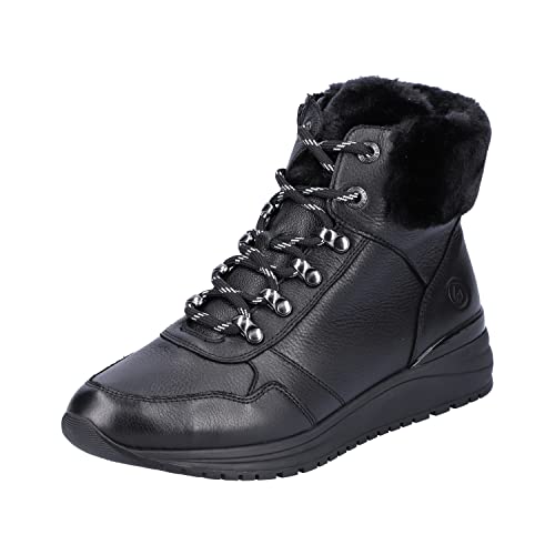 Remonte Damen R3773 Schneestiefel, schwarz/schwarz/Nero / 01, 37 EU von Remonte