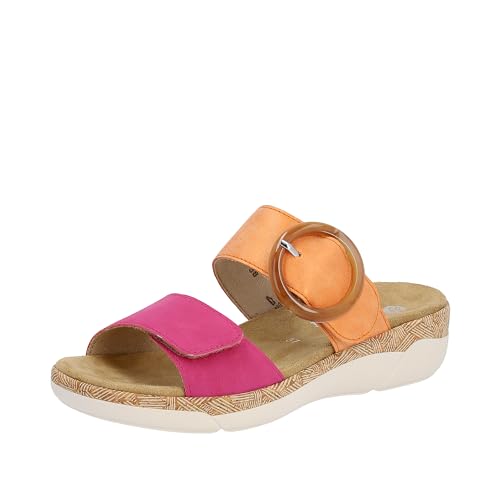 Remonte Damen R6858 Sandale, Magenta/orange / 38, 36 EU von Remonte