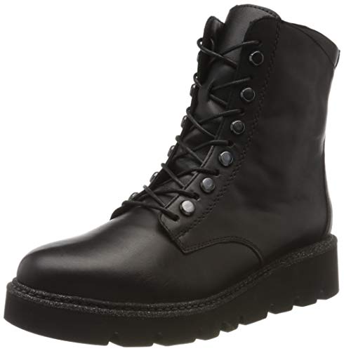 Remonte Damen R8076 Combat Boots, Schwarz (Schwarz/Schwarz 01) von Remonte