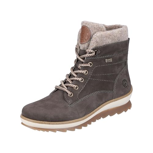 Remonte Damen R8477 Schneestiefel, Smoke/Wood/Chestnut / 46, 39 EU von Remonte