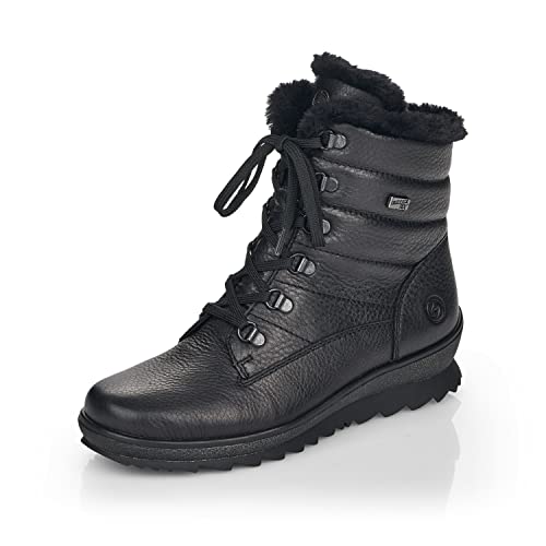 Remonte Damen R8480 Schneestiefel, schwarz/Nero / 01, 36 EU von Remonte