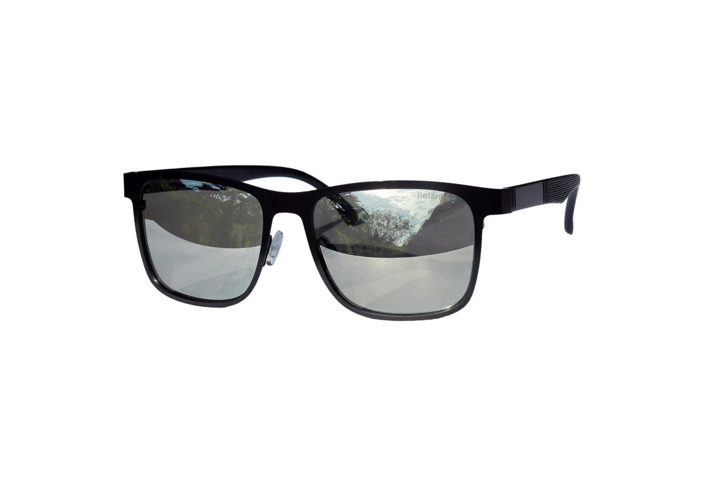Rennec Sonnenbrille (Herren Brille mit Brillenbeutel) Polarisierte Gläser, Metallgelenke, leichter Federstahl Rahmen Rennec Sonnenbrille (Herren Brille mit Brillenbeutel) Polarisierte Gläser, Metallgelenke, leichter Federstahl Rahmen von Rennec