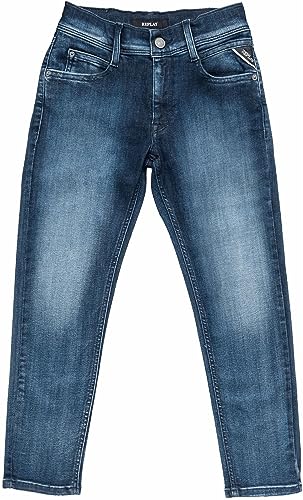 REPLAY Jungen Jeans Hose Kyele, Medium Blue 009 (Blau), 12 Jahre von Replay