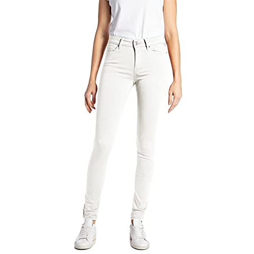 Replay Damen Jeans Luzien Skinny-Fit Hyperflex Colour X-Lite mit Stretch, White 120 (Weiß), 29W / 28L von Replay