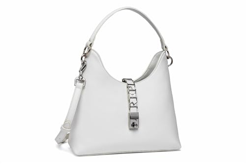 Replay Damen Schultertasche aus Kunstleder, Weiß (Optical White 001), Onesize von Replay