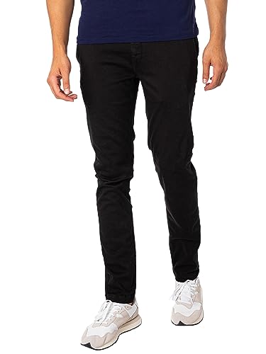 Replay Herren M9627 Zeumar Hyperchino Color Xlite Jeans, Black 040, 32W / 32L EU von Replay