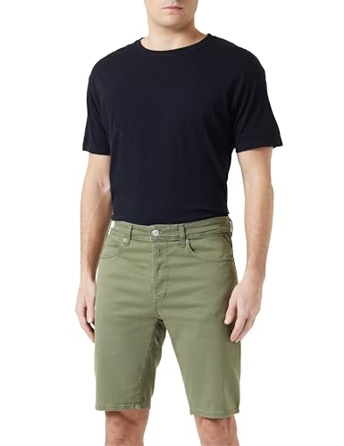 Replay Herren Jeans Shorts RBJ 901 Tapered-Fit, Light Military 833 (Grün), 34 von Replay