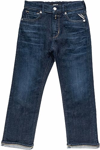 Replay Jungen Jeans mit Stretch, Blau (Dark Blue 007), 14 Jahre von Replay