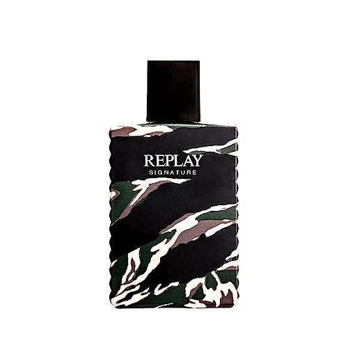 Replay - Signature For Man Eau de Toilette - Intensiver und warmer Herrenduft mit dynamischem Charakter, holziger Duftnote - würzig. Flasche mit 100 ml Replay - Signature For Man Eau de Toilette - Intensiver und warmer Herrenduft mit dynamischem Charakter, holziger Duftnote - würzig. Flasche mit 100 ml von Replay