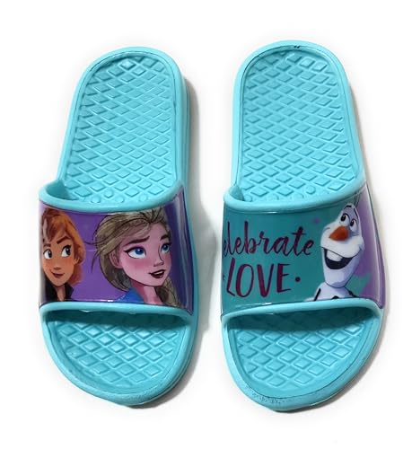 Frozen Flip-Flops für Mädchen, Frozen Elsa, Anna Olaf, Flip-Flops, Frozen, aquamarin, 28/29 EU von Requeteguay Urban RU