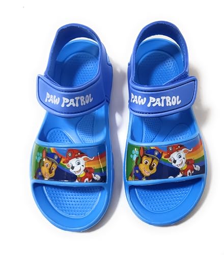 Requeteguay Urban RU Paw Patrol Sandalen für Kinder, Paw Patrol Sandalen für Strand oder Pool, blau, 24/25 EU von Requeteguay Urban RU