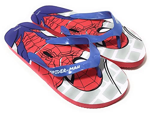 Requeteguay Urban RU Spiderman Flip-Flops für Strand oder Pool | Spiderman Marvel | Spiderman-Flip-Flops für Kinder, rot, 34 EU von Requeteguay Urban RU