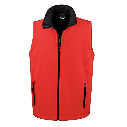Ergebnis R232M Softshell, bedruckbar, Bodywarmer, Unisex, R232M, weiß / schwarz, XXL Ergebnis R232M Softshell, bedruckbar, Bodywarmer, Unisex, R232M, weiß / schwarz, XXL von Result