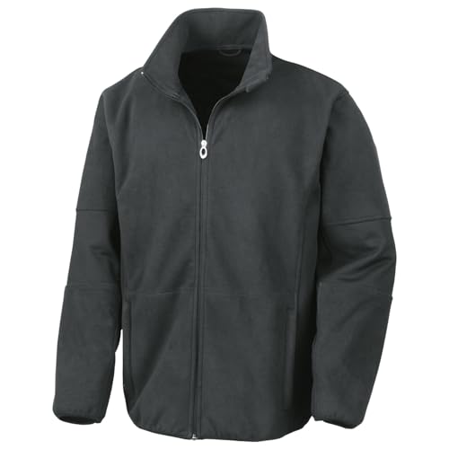 Result Herren R131M Osaka Softshell-Jacke mit gekämmtem Flor, Schwarz, M Result Herren R131M Osaka Softshell-Jacke mit gekämmtem Flor, Schwarz, M von Result