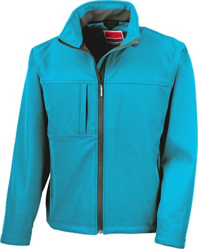 Result Klassische Softshelljacke Gr. 2XL, azurblau Result Klassische Softshelljacke Gr. 2XL, azurblau von Result