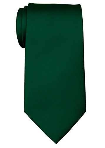 Retreez Herren Prämie Gewebte Krawatte Einfarbig 8 cm - dunkelgrün von Retreez